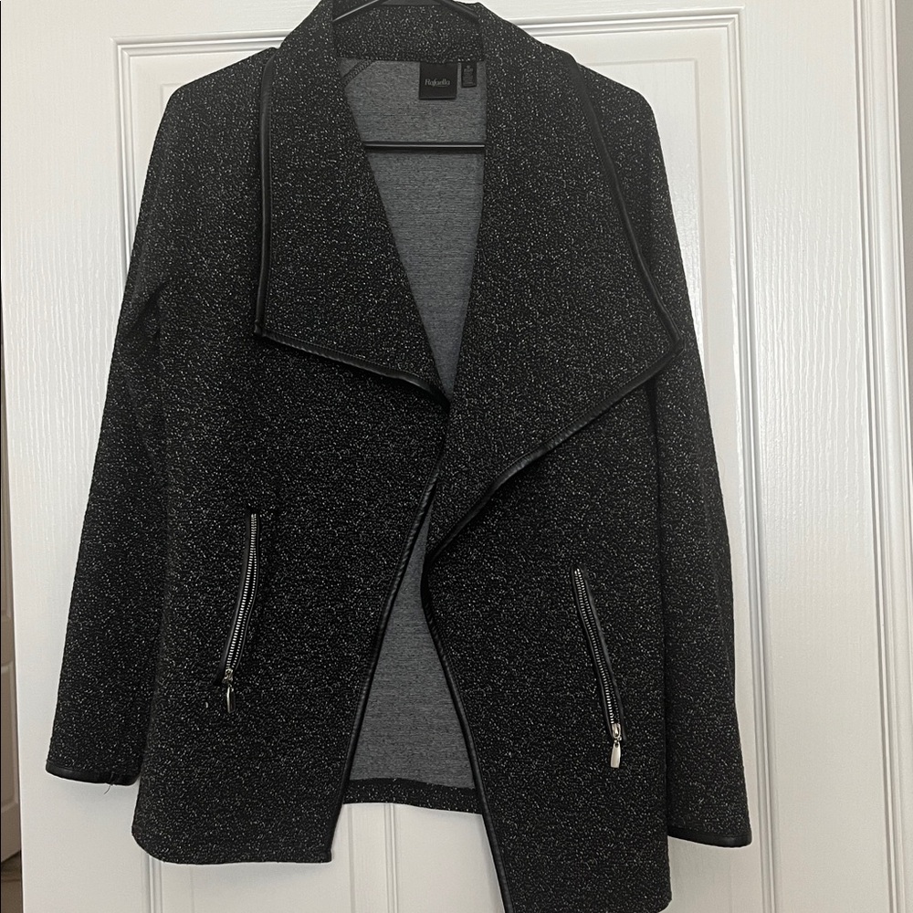 Moto Jacket Blazer Sweater like material